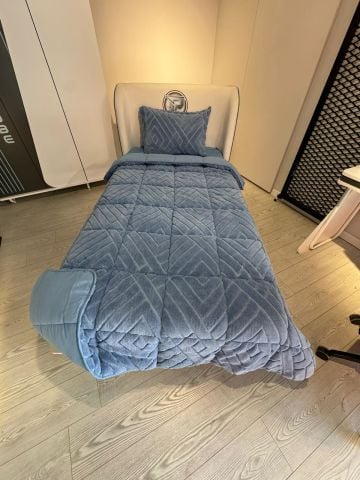 Violacasa Çift Kişilik Yumoş Jaquard Comforter Set ( Uyku Seti )