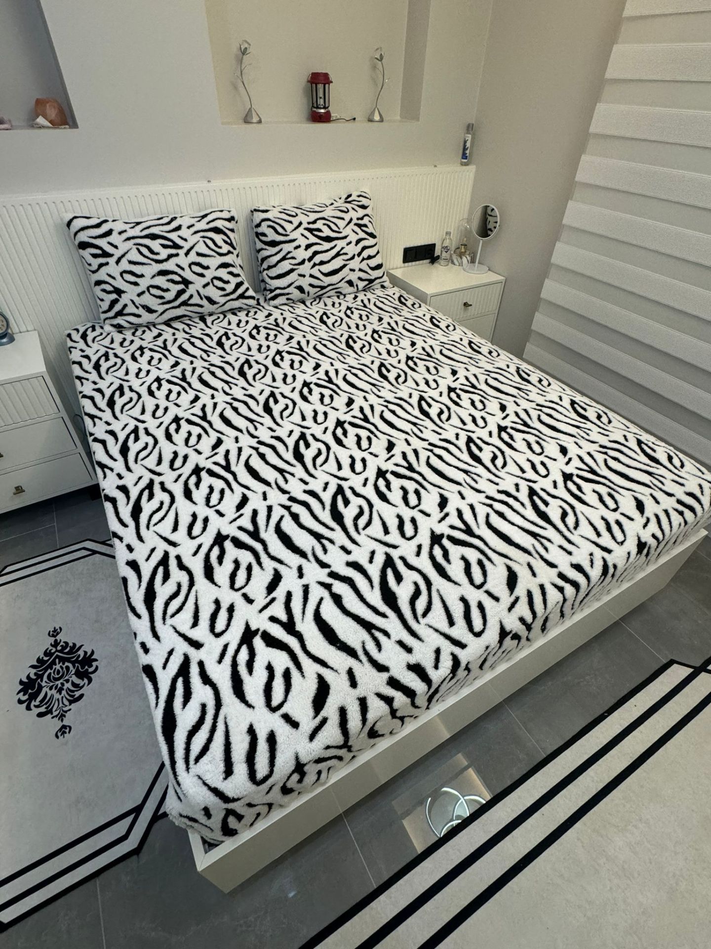 Violacasa Lastikli Kuzu Tüyü Welsoft Çarşaf Pars