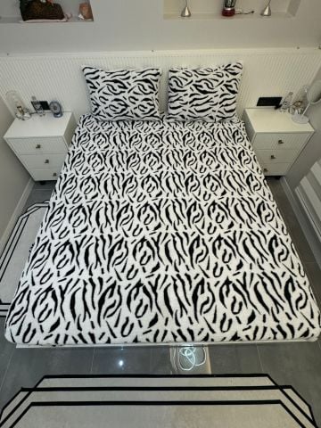 Violacasa Lastikli Kuzu Tüyü Welsoft Çarşaf Pars