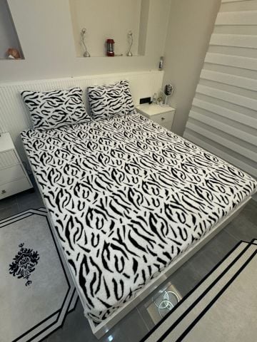 Violacasa Lastikli Kuzu Tüyü Welsoft Çarşaf Pars