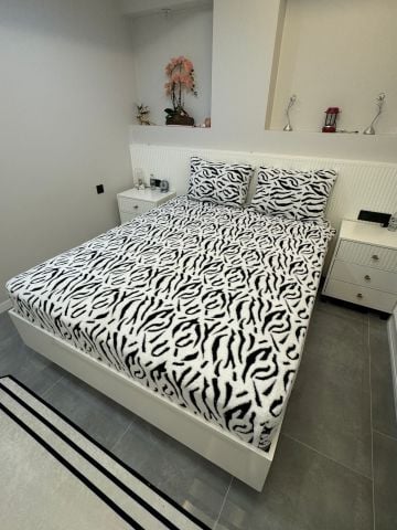 Violacasa Lastikli Kuzu Tüyü Welsoft Çarşaf Pars