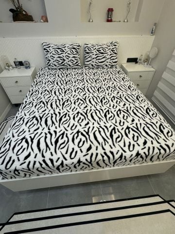 Violacasa Lastikli Kuzu Tüyü Welsoft Çarşaf Pars