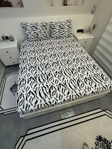 Violacasa Lastikli Kuzu Tüyü Welsoft Çarşaf Pars