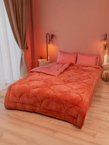 Battal Boy Welsoft Midye Exclusive Uyku Seti Kiremit