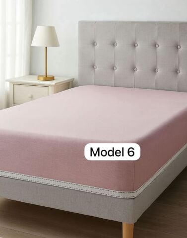 Kampanyalı %100 Pamuk Çift Kişilik Lastikli Çarşaf (2 Adet Renk Seçiniz )