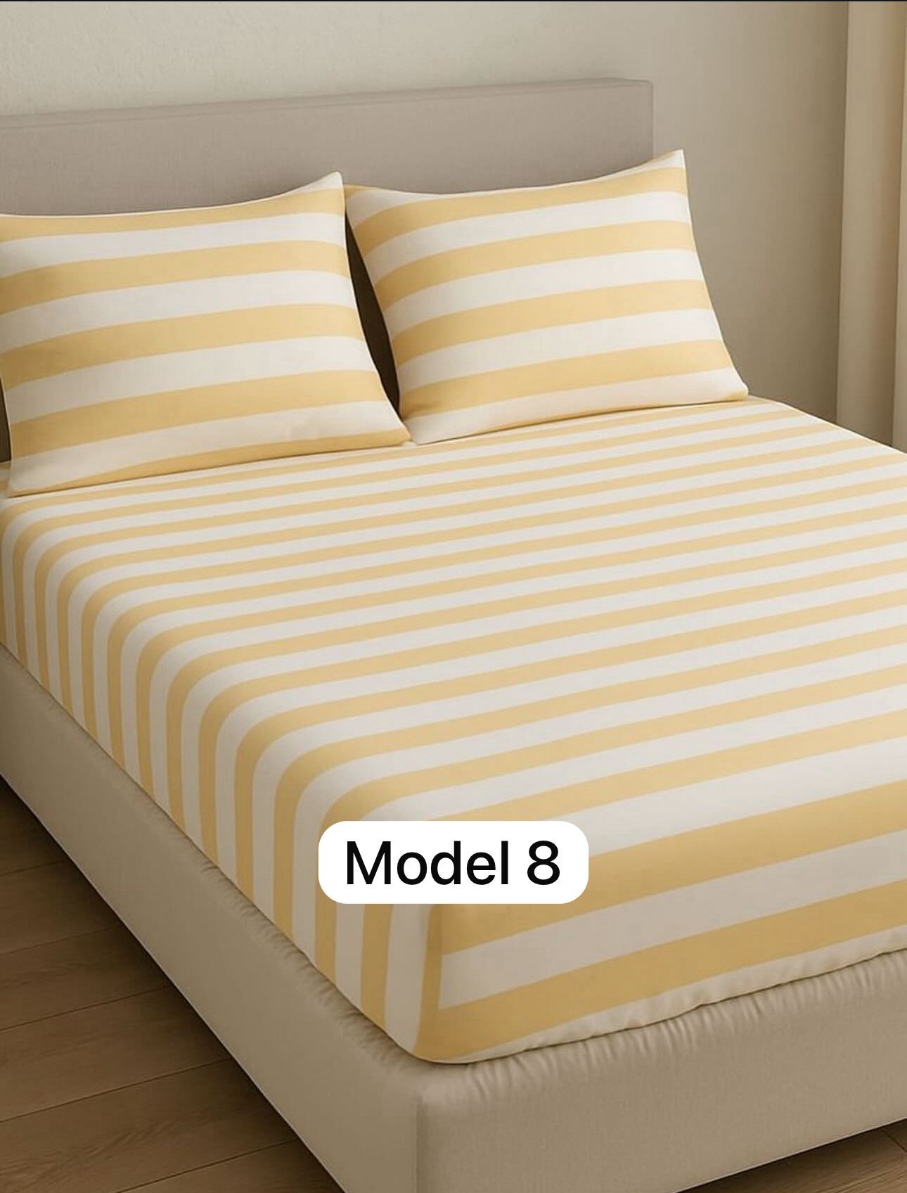 Kampanyalı %100 Pamuk Çift Kişilik Lastikli Çarşaf (2 Adet Renk Seçiniz )