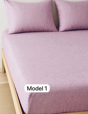 Kampanyalı %100 Pamuk Çift Kişilik Lastikli Çarşaf (2 Adet Renk Seçiniz )