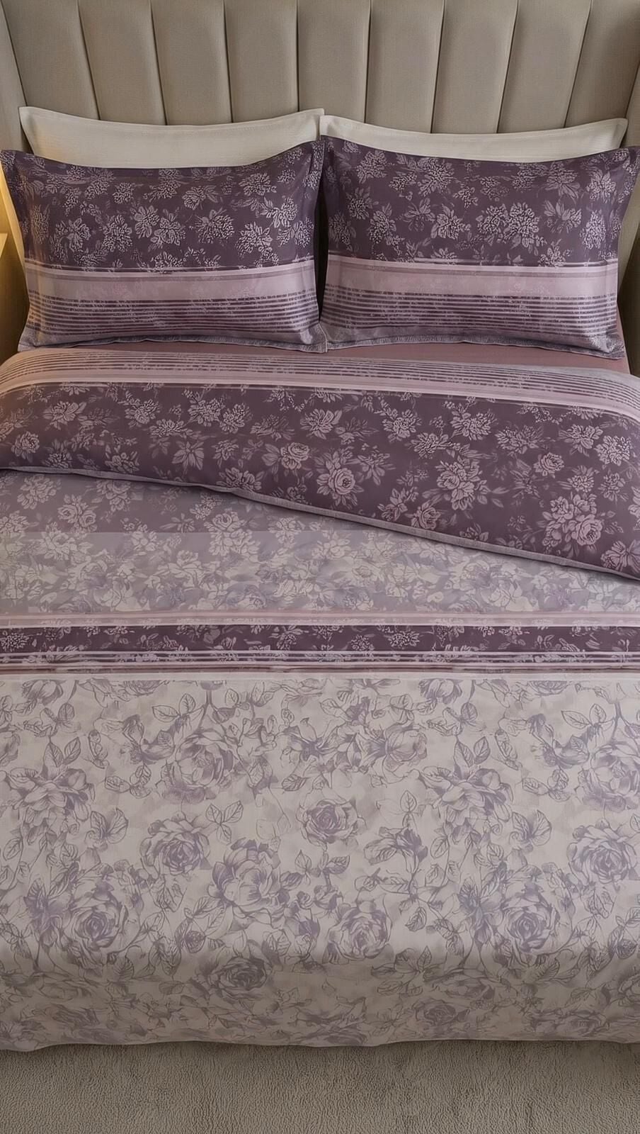 Ünlü Markaların Outlet Çift Kişilik Nevresim Takımı ( Çarşafı Düz) Klara