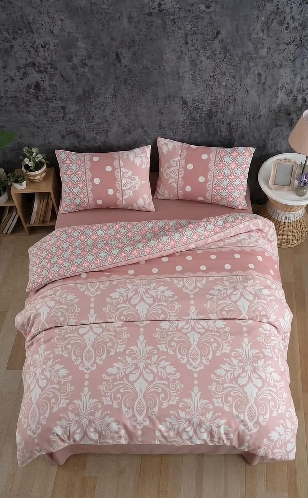Ünlü Markaların Outlet Çift Kişilik Nevresim Takımı ( Çarşafı Düz) Monic