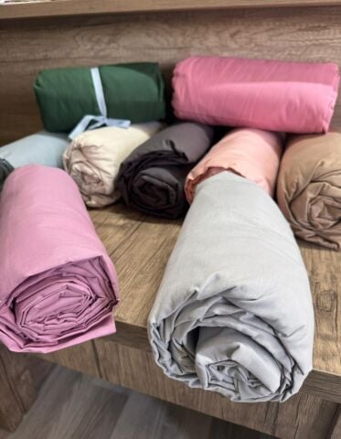 Kampanyalı %100 Pamuk 120x200 Lastikli Çarşaf (2 Adet Renk Seçiniz )