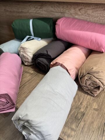 Kampanyalı %100 Pamuk 120x200 Lastikli Çarşaf (2 Adet Renk Seçiniz )