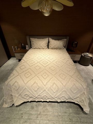 Violacasa Estiva Puffy Battal Boy Yatak Örtüsü Dailing Cappicuno