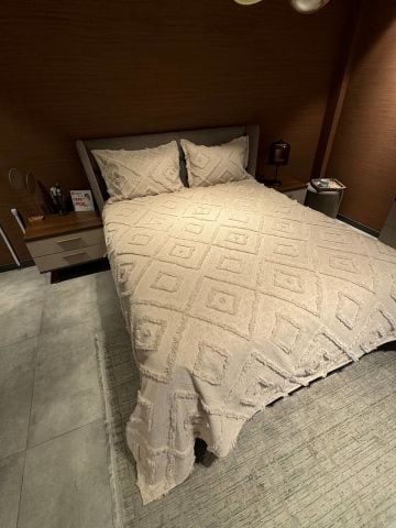 Violacasa Estiva Puffy Battal Boy Yatak Örtüsü Dailing Cappicuno