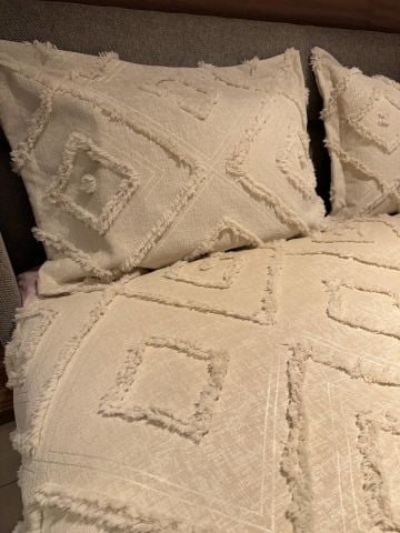 Violacasa Estiva Puffy Battal Boy Yatak Örtüsü Dailing Cappicuno