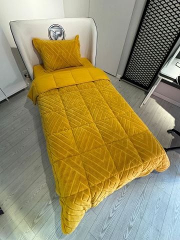 Violacasa Battal Boy Yumoş Jaquard Comforter Set ( Uyku Seti )