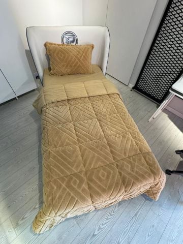 Violacasa Battal Boy Yumoş Jaquard Comforter Set ( Uyku Seti )