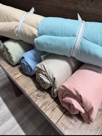 160x200 Kampanyalı Çift Kişilik %100 Pamuk Lastikli Çarşaf (2 Adet Renk Seçiniz )