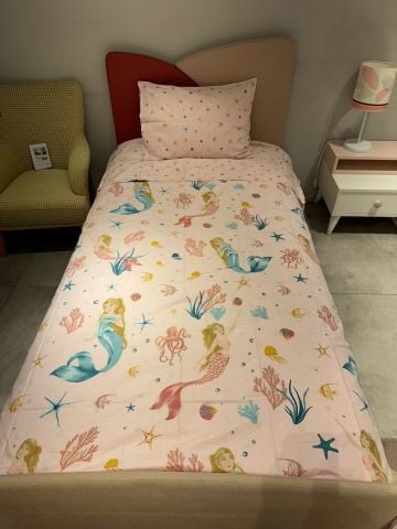 Ünlü Markaların Tek kişilik Nevresim Takımı Deniz Kızı ( outlet )