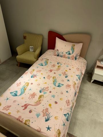 Ünlü Markaların Tek kişilik Nevresim Takımı Deniz Kızı ( outlet )