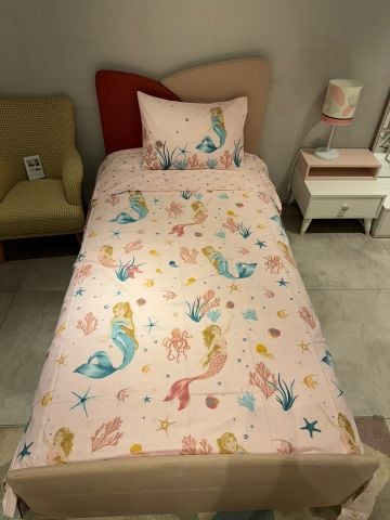 Ünlü Markaların Tek kişilik Nevresim Takımı Deniz Kızı ( outlet )
