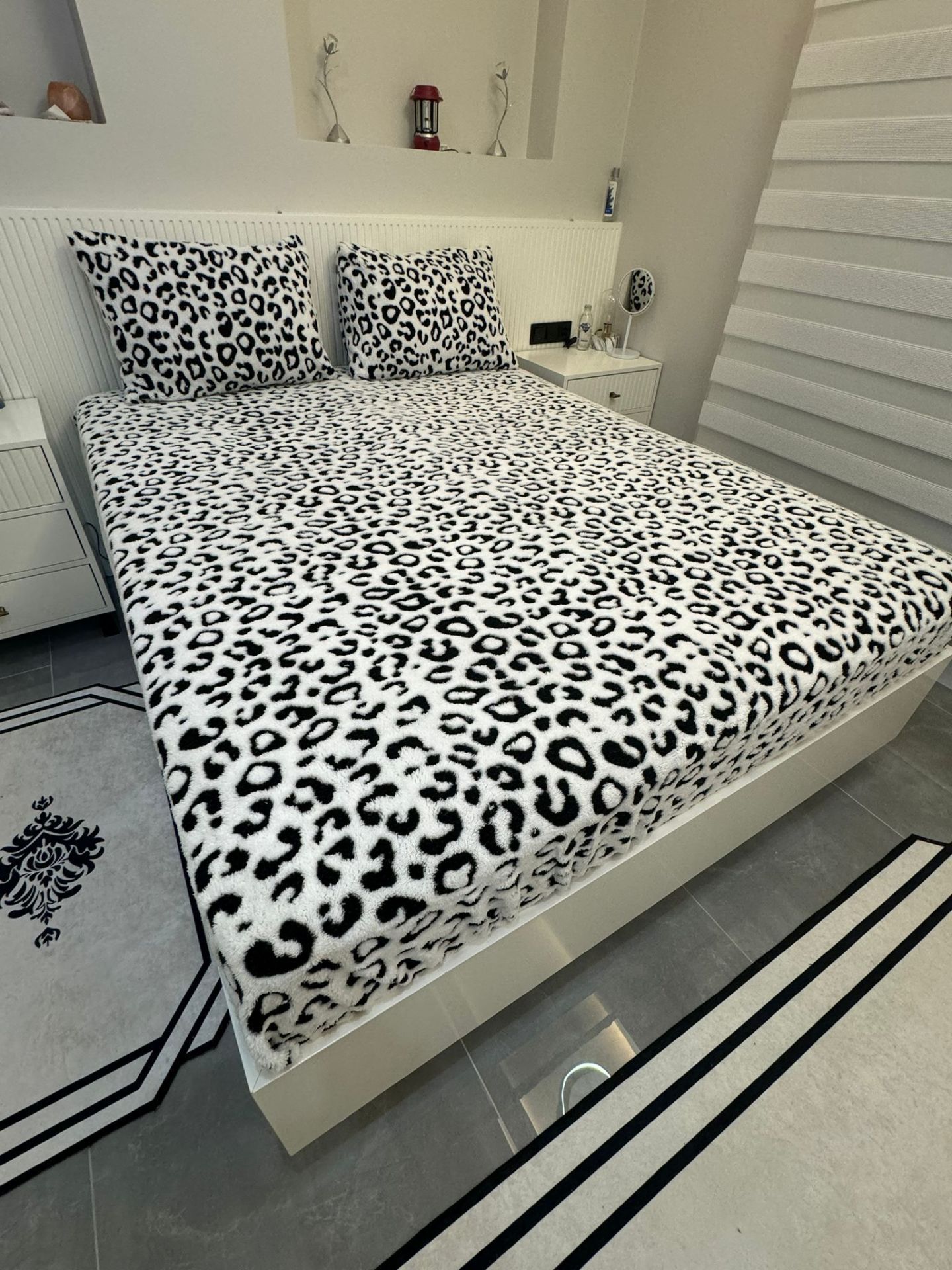 Violacasa Lastikli Kuzu Tüyü Welsoft Çarşaf Leo