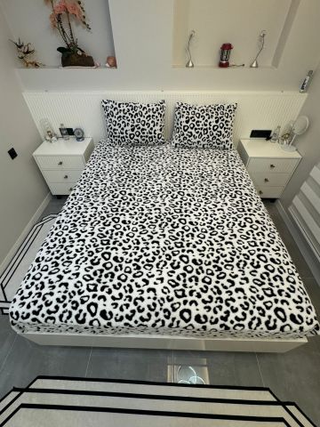 Violacasa Lastikli Kuzu Tüyü Welsoft Çarşaf Leo