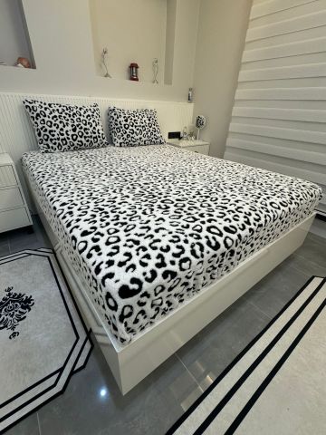 Violacasa Lastikli Kuzu Tüyü Welsoft Çarşaf Leo