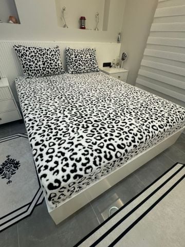 Violacasa Lastikli Kuzu Tüyü Welsoft Çarşaf Leo