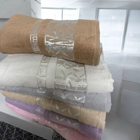 Bamboo Battal Boy  Asorti Banyo Havlusu 6'lı