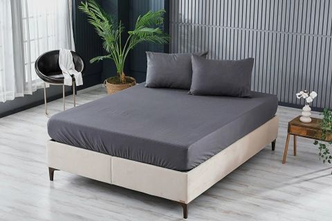 Tek Kişilik Pamuk Lastikli Çarşaf Seti (100x200 ve 120x200) 4 Renk Seçeneği