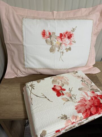 İyi Geceler İstanbul Tek Kişilik Jardin Pike Takımı Somon