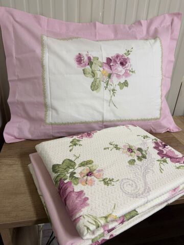 İyi Geceler İstanbul Tek Kişilik Jardin Pike Takımı Lila