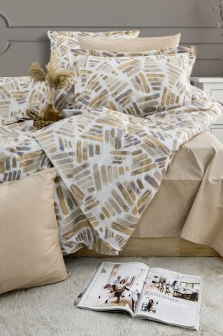 Özel Seri Pamuk Saten Tencel Nevresim Takımı Benedita