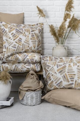 Özel Seri Pamuk Saten Tencel Nevresim Takımı Benedita