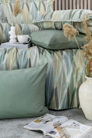 Özel Seri Pamuk Saten Tencel Nevresim Takımı Emilia