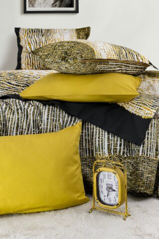 Özel Seri Pamuk Saten Tencel Nevresim Takımı Floresta