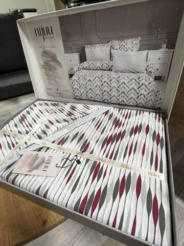 Özel Seri Pamuk Saten Tencel Nevresim Takımı Giselle