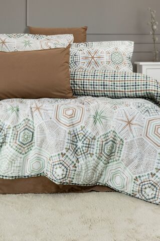 Özel Seri Pamuk Saten Tencel Nevresim Takımı Raisa