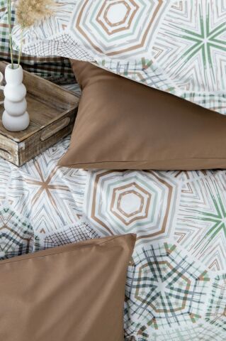 Özel Seri Pamuk Saten Tencel Nevresim Takımı Raisa