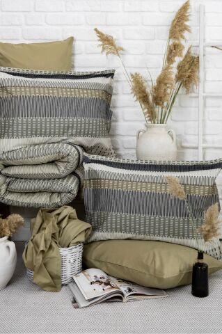 Özel Seri Pamuk Saten Tencel Nevresim Takımı Renan