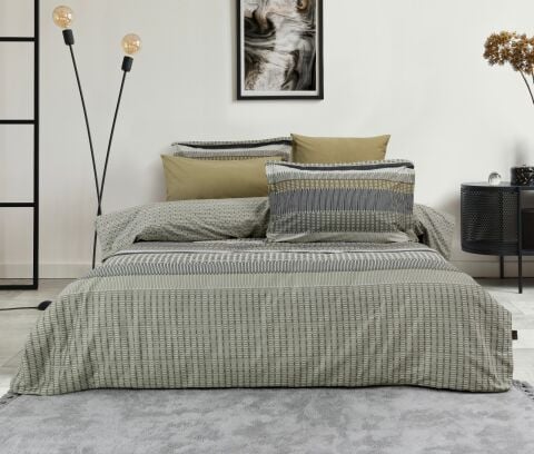 Özel Seri Pamuk Saten Tencel Nevresim Takımı Renan