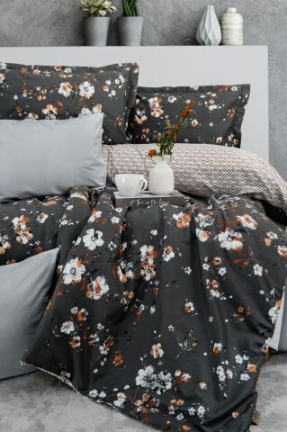 Özel Seri Pamuk Saten Tencel Nevresim Takımı Yasmin