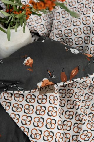 Özel Seri Pamuk Saten Tencel Nevresim Takımı Yasmin