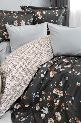 Özel Seri Pamuk Saten Tencel Nevresim Takımı Yasmin