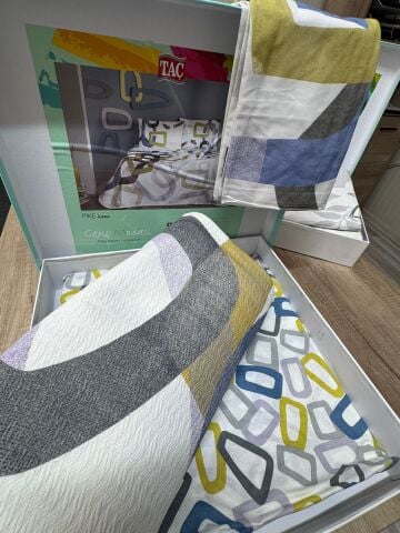 Taç Tek Kişilik Lastikli Çarşaflı Pike Takımı Lane