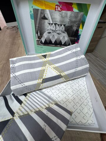 Taç Tek Kişilik Lastikli Çarşaflı Pike Takımı Luca