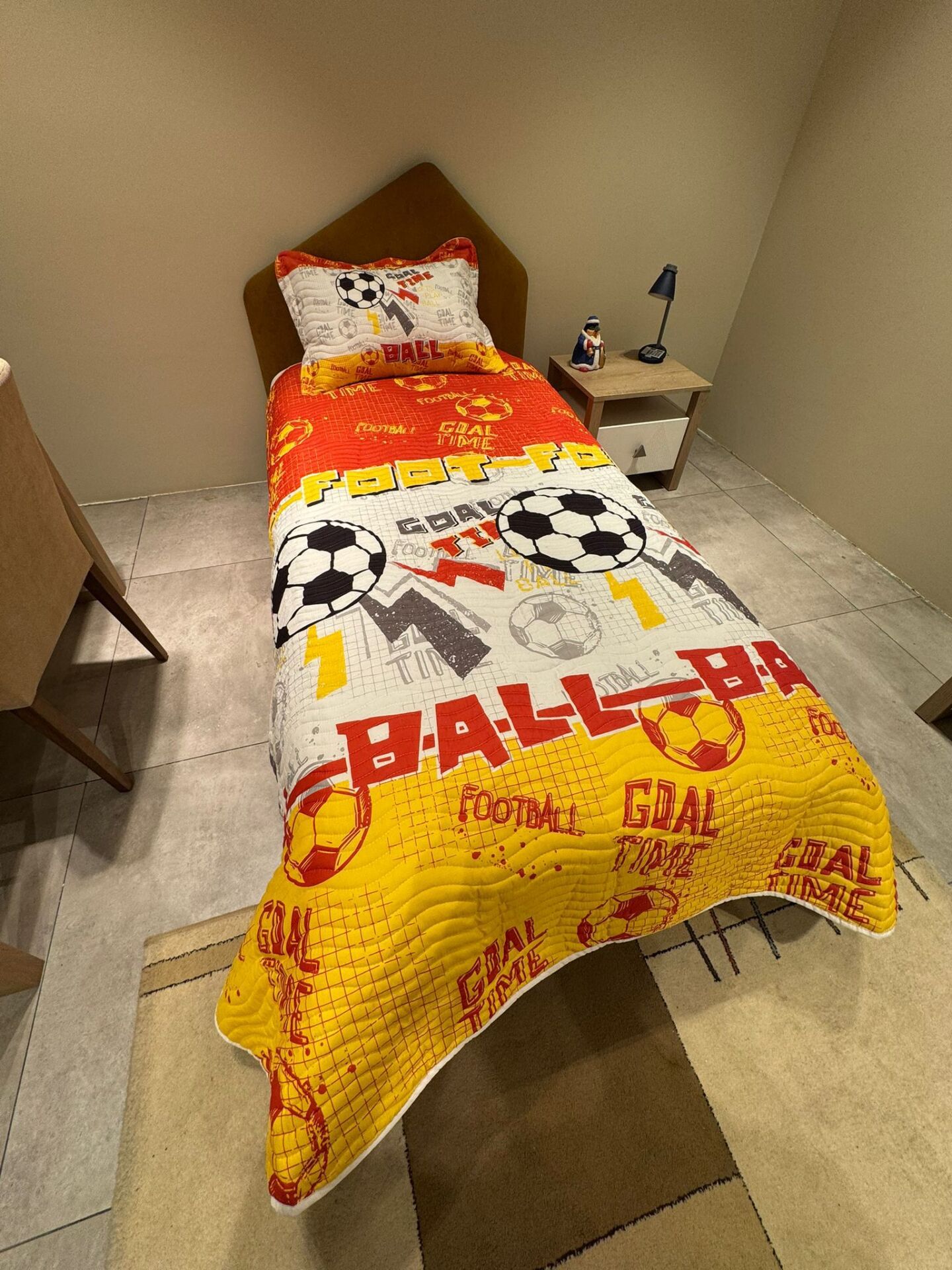 Kapitone Yatak Örtüsü Tek Kişilik Taraftar Galatasaray