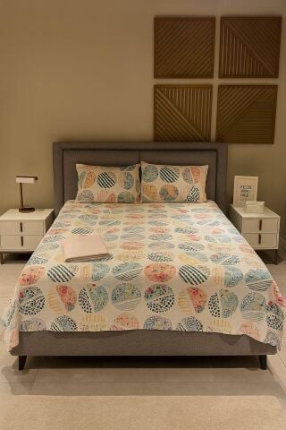 Markaların Outlet Nevresim Takımı Çift Kişilik Lemona