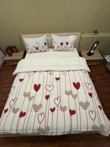 Ünlü Markaların Outlet Lastikli Çarşaflı Uyku Seti Lovers